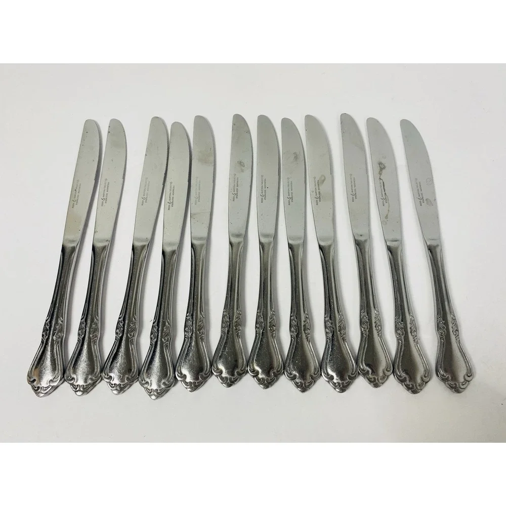 Belle Grove Reed & Barton Select Dinner Fork Lot 12 Stainless Flatware